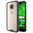 Hybrid Acrylic Hard Back Case for Motorola Moto G6 - Black (Clear)